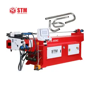 STB-65NC mandrel tubo bender pipe dobra máquina hidráulica dobladora de tubos