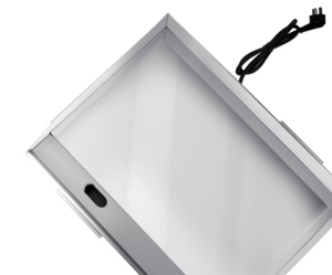 OUTEカウンタートップヘビーデューティ商用電気グリドルデュアル加熱管ステンレススチールCE認証温度制御用 - Product Image 4