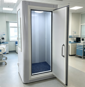 Cabine acoustique insonorisée SAD-105, moderne, durable, écologique, <span class=keywords><strong>en</strong></span> alliage d'aluminium, autoportante, oblongue, pour audiometrie - Product Image 4