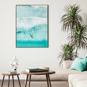 Peintures murales scandinaves, décorations intérieures, impressions modernes pour la maison, art mural tropical, <span class=keywords><strong>plage</strong></span>, <span class=keywords><strong>mer</strong></span>, toiles, paysages marins - Product Image 4