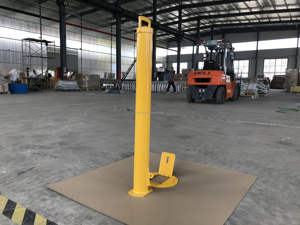 Chiave bloccabile per sicurezza stradale montante rimovibile in acciaio dissuasore in metallo flessibile barriera di sicurezza per parcheggio mobile - Product Image 5