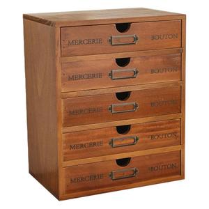 Wooden Multi Layer Desktop Jewelry <b>Storage</b> <b>Box</b> With <b>Drawers</b> For Living Room Bedroom Organizer - Product Image 4