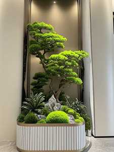 Árbol Artificial de Podocarpus con Tronco de Madera Natural, Estilo Bonsái, Pino Budista en Maceta Grande <span class=keywords><strong>para</strong></span> Decoración de Interiores, Villas y Vestíbulos - Product Image 5