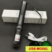 RS Wholesale 303 Stylo pointeur laser longue distance vert LED faisceau étoile avec étoile et batterie 18650 caractéristiques lampe de poche