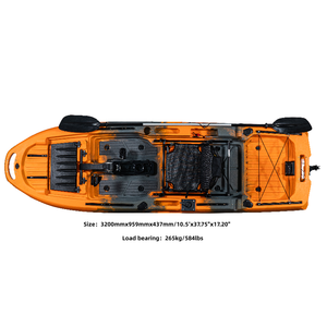 More Stable and Better Performance One Person Fishing Kayak with Propeller Dive or Motorized Power System - Product Image 2