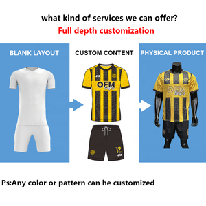 Tenues de football personnalisées, maillots de football, uniformes de football, vêtements d'équipe de club, maillots de football, ensembles de maillots de football - Product Image 2