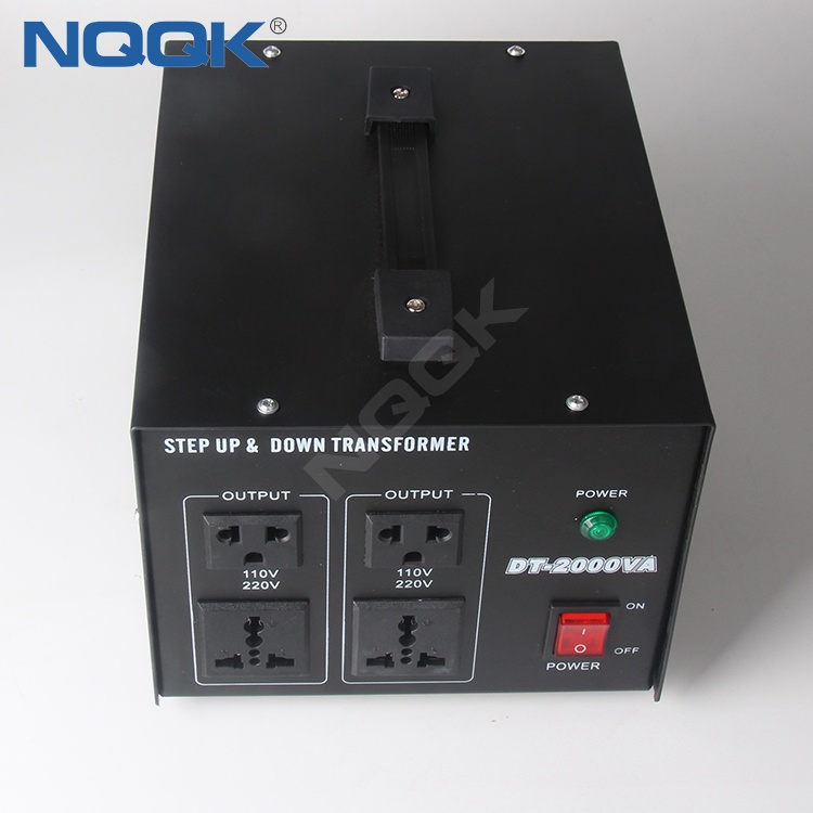 昇降圧コンバーター DT-2000VA、2000VA 昇降圧トランス 220Vから110Vへ