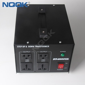 Convertidor de Voltaje Elevador/Reductor DT-2000VA, Transformador Elevador/Reductor de 2000VA de 220V a 110V - Product Image 3