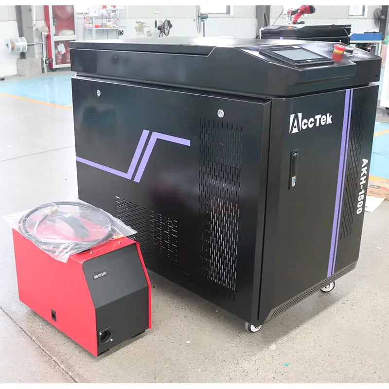 Smooth Forming 1500W 2000W Laser Welding equipment with One Person Operation Steel Plate Metal Welder Handheld Machine
