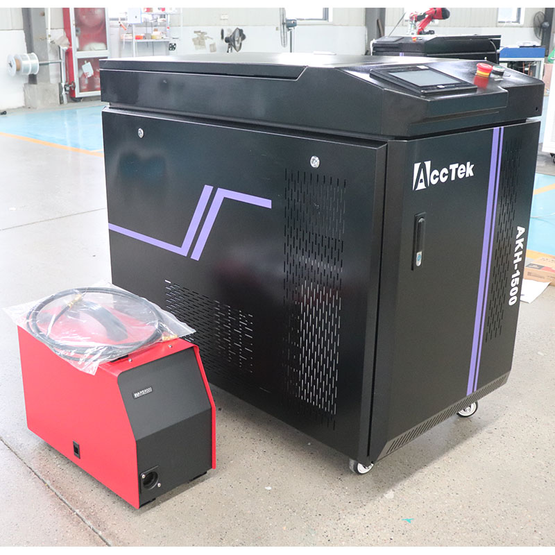 Smooth Forming 1500W 2000W Laser Welding equipment with One Person Operation Steel Plate Metal Welder Handheld Machine