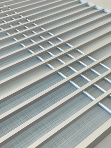 Panneaux de mur-rideau en aluminium modernes pour bâtiments, avec revêtement en poudre, design anti-corrosion pour l'extérieur. - Product Image 2