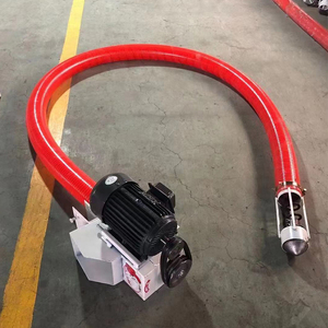 Sekrup pelet transportasi beton Hopper Pharma dosis garam coklat bubuk Auger lift bahan heliks Pellet sekrup Conveyor - Product Image 5