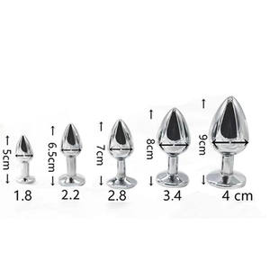 Kız tavşan kuyruk peluş hayvan Cosplay erotik aksesuar ile ayrılabilir pürüzsüz Metal prostat masaj aleti <span class=keywords><strong>Anal</strong></span> popo fiş seks oyuncakları - Product Image 6