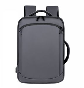 Custom Hot Design <b>Large</b> Capacity Compartment Laptop <b>Backpack</b> Zipper Linen Waterproof USB Charging Port Business Travel <b>Backpack</b> - Product Image 2