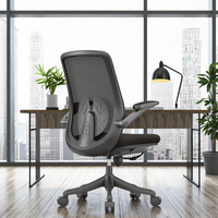 Chaises de bureau commerciales modernes réglables en maille avec accoudoirs fixes de haute qualité, chaises de visiteurs confortables