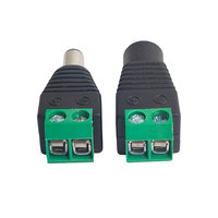 Cable de alimentación de extensión de CC 12V 24V Jack hembra macho hembra 5,5*2,1mm conector de enchufe de CC para tira LED