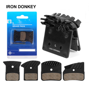 Plaquettes de frein à disque pour vélo de montagne en céramique IRONDONKEY, légères et durables, compatibles - Product Image 2