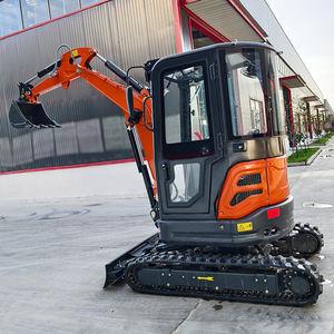 Бесплатная Доставка 1 тонна 2 тонны мини-экскаватор гусеничное оборудование с дизельным двигателем KUBOTA небольшой экскаватор Bagger Pelle домашнего использования - Product Image 3