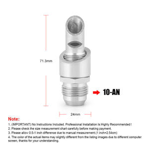 Kit de connecteurs E-VAC en acier inoxydable, connecteurs automobiles, kit de ventilation de cylindre à vide pour échappement de voiture - Product Image 4