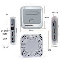 Super Console Xpro Décodeur Double Système 4K Haute Définition 3D Deux Joueurs TV Box Prise EU/US