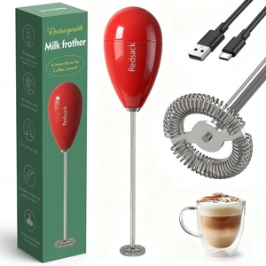 เครื่องทำฟองนมไฟฟ้า ดีไซน์ใหม่ ปี 2026 เครื่องทำฟองอัตโนมัติ สำหรับลาเต้ คาปูชิโน่ ช็อกโกแลตร้อน เกรดอาหาร สำหรับใช้ในครัวเรือน - Product Image 1