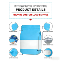 Sacs en plastique biodégradables imprimés sur mesure pour nettoyeur de fond de casseroles, sacs sous vide, emballage plastique pour séparation sec/humide