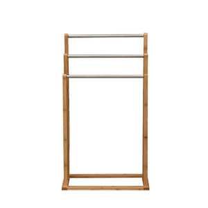 Portasciugamani in <span class=keywords><strong>Legno</strong></span> Massello <span class=keywords><strong>di</strong></span> Alta Qualità per Bagno, Vendita all'Ingrosso, Supporto e Scaffale per Stoccaggio - Product Image 5