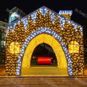 Large <b>Lighted</b> <b>Christmas</b> House Decoration for Outdoor Malls City Plazas Parks Resorts and Winter Festival Projects - Product Image 4