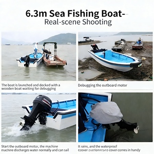 Scafo per <span class=keywords><strong>Barca</strong></span> da Pesca in Fibra di Vetro OEM - Resistente per Riparazioni e Gite di Pesca - Product Image 5