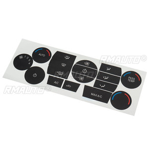 Nuevo Kit de Reparación de Botones de Aire Acondicionado para Consola Central de Coche, Pegatinas de Reparación de Botones de Control de A/C para Ford Escape Fusion - Product Image 3