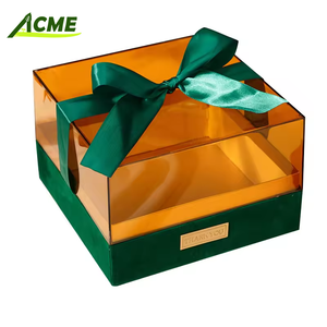 Hộp quà <span class=keywords><strong>acrylic</strong></span> trong suốt bán chạy, hàng tồn kho nhà máy, hộp đựng sang trọng bằng nhung - Product Image 1