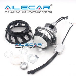 Kit <span class=keywords><strong>complet</strong></span> de projecteur Biled Quickinstalled de 3.0 pouces avec haubans et halos LED ALKE4T30 LHD - Product Image 4