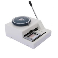 Carte en acier inoxydable gaufrage graveur 52 caractères Machine de gravure pour étiquette de chien