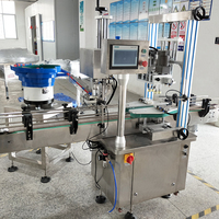 LIENM Machine automatique à visser les bouchons pour animaux domestiques Machine à sceller les bouchons de bouteilles d'eau Machine automatique à boucher les bouteilles en plastique