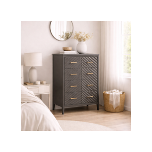 Muebles para el Hogar de la Más Alta Calidad, Armario Alto de Madera, Diseño Moderno, Muebles para Sala de Estar que Ahorran Espacio, Madera Sólida de Roble/Pino/Acacia - Product Image 1