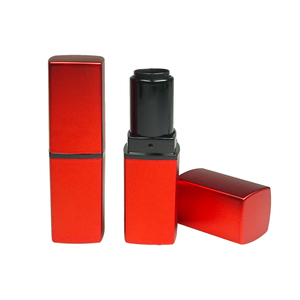 Customized Logo Metallic ABS Cosmetic Makeup Packaging Hot Sale Empty Luxury <b>Square</b> Lipstick <b>Container</b> Private Label Tube - Product Image 5