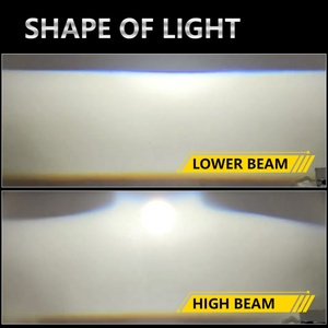 SANVI Driving Headlight Fog Lighting Lamp Waterproof IP 67 Fog Light High Low Beam for Motorcycle Cars 53W 5500K - Product Image 4