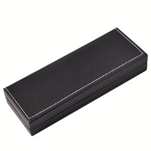Boîte cadeau en cuir PU de luxe pour stylos à bille et stylos plume, étui de papeterie promotionnel personnalisé avec logo pour entreprises - Product Image 4