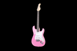 <span class=keywords><strong>Guitare</strong></span> électrique de bonne qualité avec manche en érable et touche en palissandre indien, 6 cordes, micros S-S-H - Product Image 3