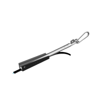 Pince de fixation pour câble optique plat HYH-24D, pince de dérivation FTTH en acier, résistance 4000N pour montage aérien sur poteau