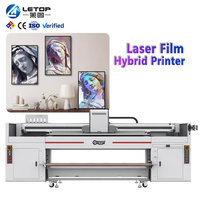 LETOP 1.9M Fournisseur de machines hybrides grand format Imprimantes jet d'encre rouleau-à-rouleau Imprimante laser UV Machine d'impression UV directe