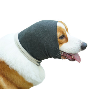 Orejeras para Perro Chongtapet, Color Morado Taro y Gris Oscuro, Reducción de Ruido, Protector de Cuello para Invierno, Bufanda, Ropa para Mascotas - Product Image 5