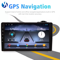 Autoradio Android 2 Din avec Écran Tactile IPS de 9 Pouces, CarPlay, Android Auto et GPS, Lecteur DVD Universel