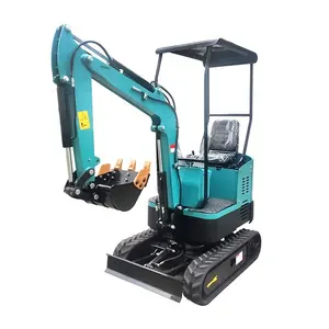 New Chinese Kubota Yanmar Diesel Engine 0.8 Ton Compact Bager Small Diggers 1Ton Backho 1 Ton Mini Excavators Prices