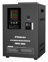 Stabilisateur de tension CA durable, protecteur de puissance monophasé SVC avec une capacité de 10000VA-20000VA, efficacité de 98% pour usage domestique