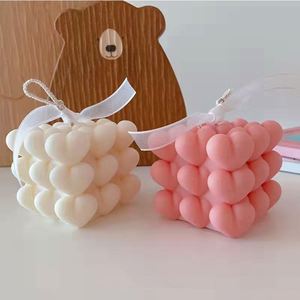 Molde de Silicona 3D en Forma de Corazón para Velas Aromáticas Hechas a Mano, Molde para Hacer Velas en Forma de Corazón, Molde para Chocolate, Jabón y Resina - Product Image 3