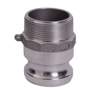 Raccord rapide de type F en acier inoxydable/laiton/aluminium/PP, pièces moulées en métal pour conduite de carburant automobile