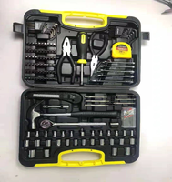 Juego de Herramientas de Reparación de Automóviles de 101 Piezas, Kit de Herramientas Manuales Básicas con Caja de Herramientas, Material CRV, Personalizado OEM para Reparaciones y Mantenimiento en el Hogar