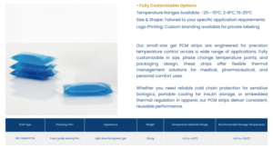 Paquete de Gel PCM de Cambio de Fase Reutilizable, Personalizado, a Prueba de Fugas, de Larga Duración, para Estuches de Viaje para Enfriadores de <span class=keywords><strong>Insulina</strong></span> - Product Image 2