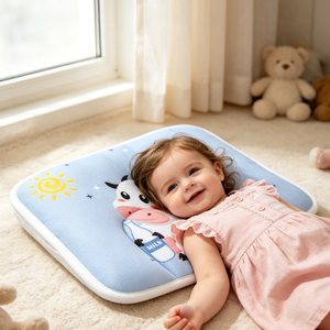 Cuscino <span class=keywords><strong>per</strong></span> Neonati di Alta Qualità con Motivi Animali Carini e Supporto <span class=keywords><strong>per</strong></span> la Testa Sagomato <span class=keywords><strong>per</strong></span> il Sonno in Camera da Letto - Product Image 4
